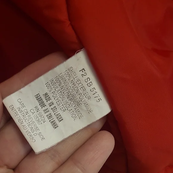 Columbia Kids Puffer Jacket in Red and Navy - Picture 11 of 13